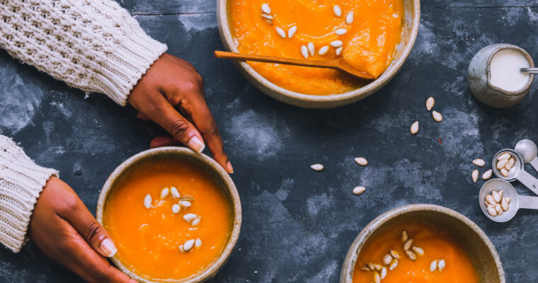 Vegan Pumpkin Soup Without Coconut Milk