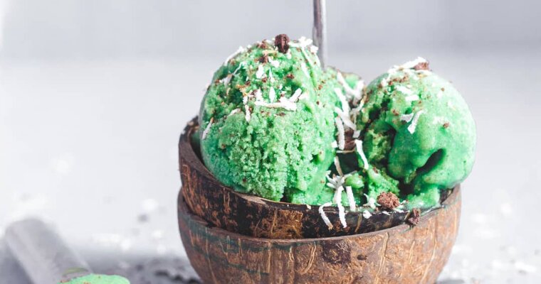The Best Spirulina Vegan Ice Cream Dairy Free