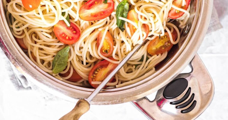 Spicy Spaghetti Recipe Loaded With Fresh Herbs