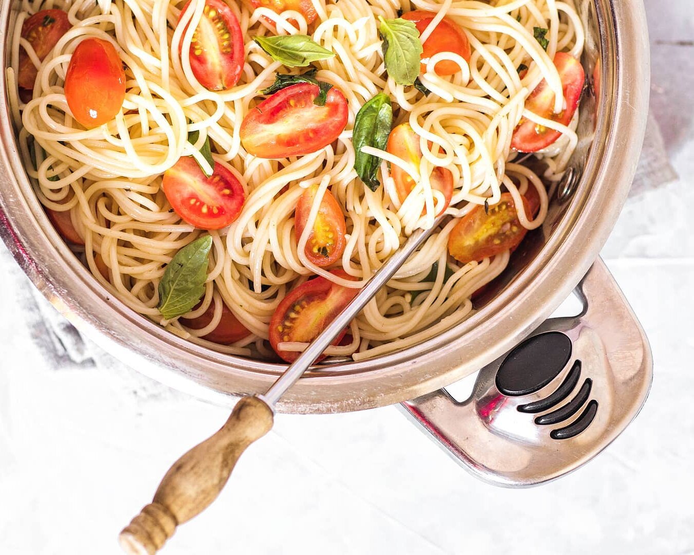 Spicy Spaghetti Recipe Loaded With Fresh Herbs