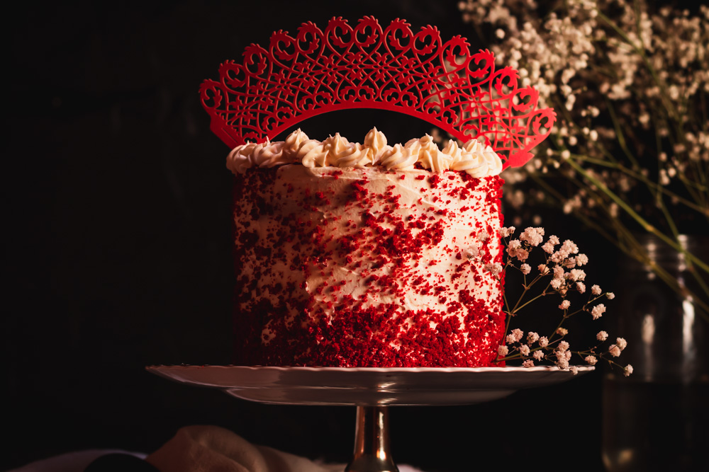 Red Velvet Cake with Buttercream Frosting